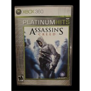 Assassin's Creed Xbox 360 Complete Tested working 2007 Platinum Hits